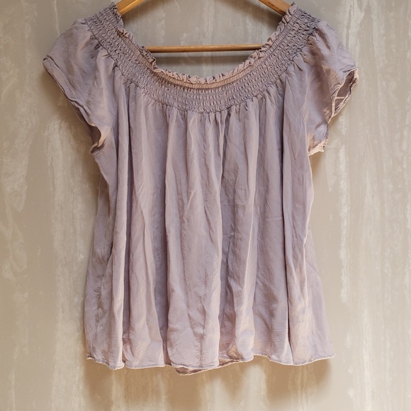Talula /Aritzia Boho Crinkled Top🌵 - Picture 2 of 3